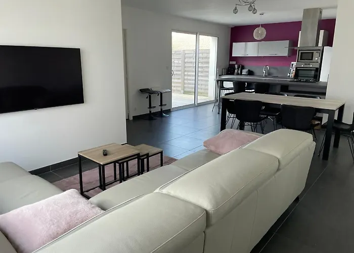 펜션 La Des Amarelles A - Labellisee 3* 포르닉